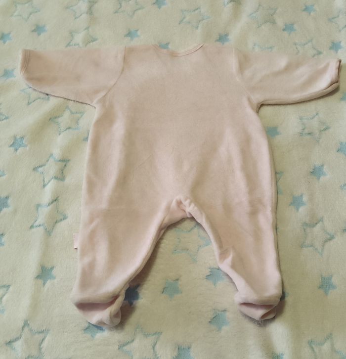 Pyjama bébé rose motif chat – Absorba - photo numéro 4