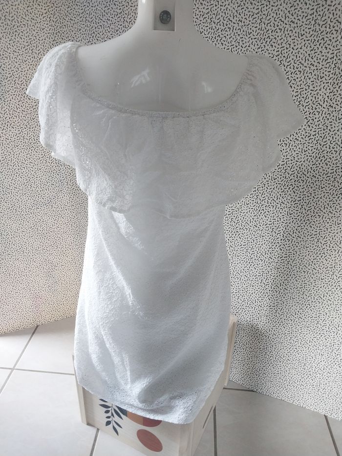 Robe blanche Pimkie – Taille S - photo numéro 4