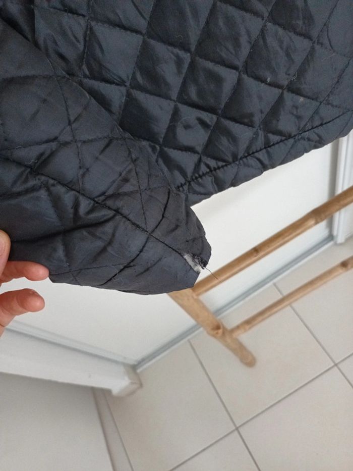 Blouson molletonné noir American.P taille S - photo numéro 4
