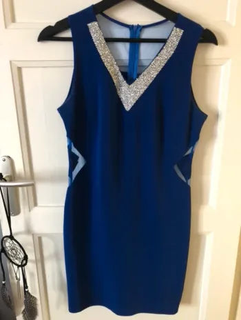 Robe bleue EVA & Lola taille L