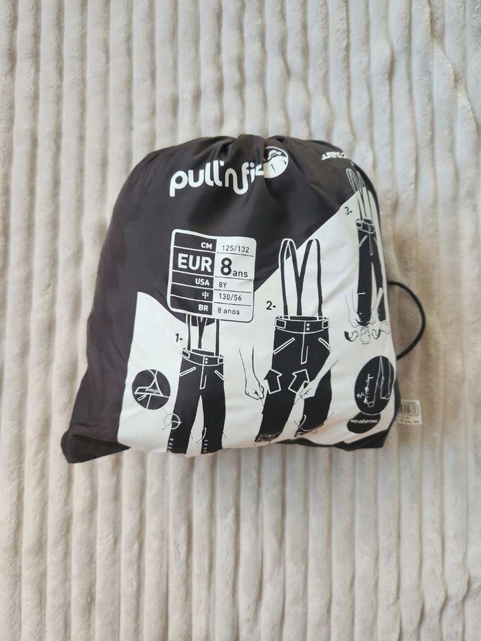 ⛷️ Pantalon de ski enfant gris anthracite – OXYLANE – 8 ans - photo numéro 8
