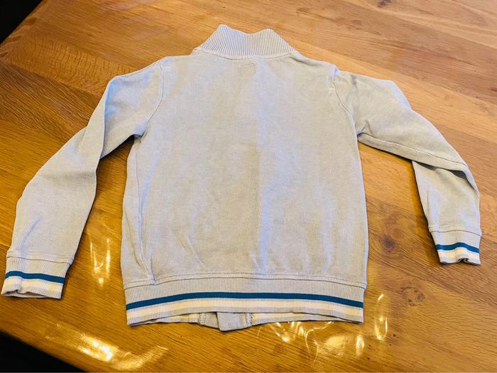 Gilet bleu ciel sergent major 8 ans - photo numéro 4