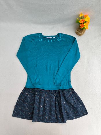 Robe pull fille Okaïdi 8 ans