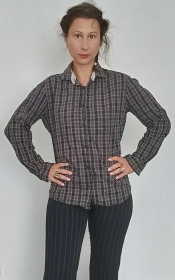 Chemise carreaux boyfriend