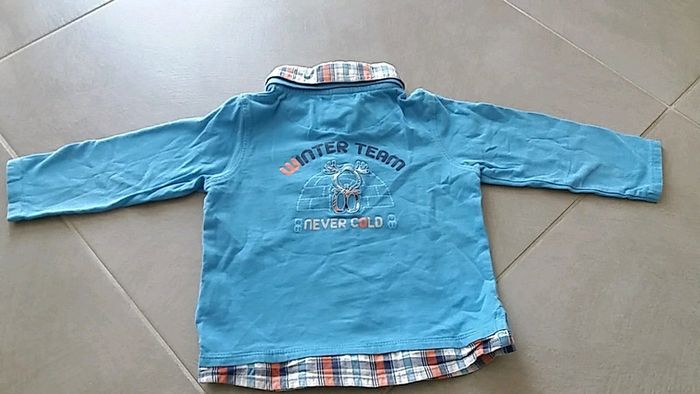 Polo bleu - photo numéro 2