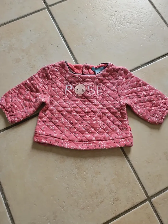 Lot de 2 pulls hiver bebe fille - photo numéro 2
