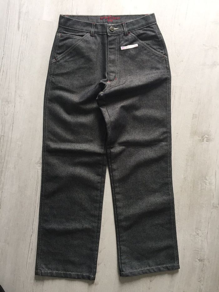 641-jean gris T 14 Ans NEUF