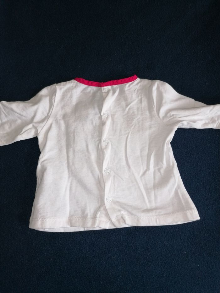 T-shirt manches longues 3 mois - photo numéro 2