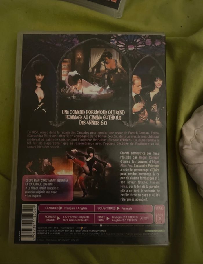 Elvira & le château hanté + elvira maîtresse des ténèbres dvd - photo numéro 6