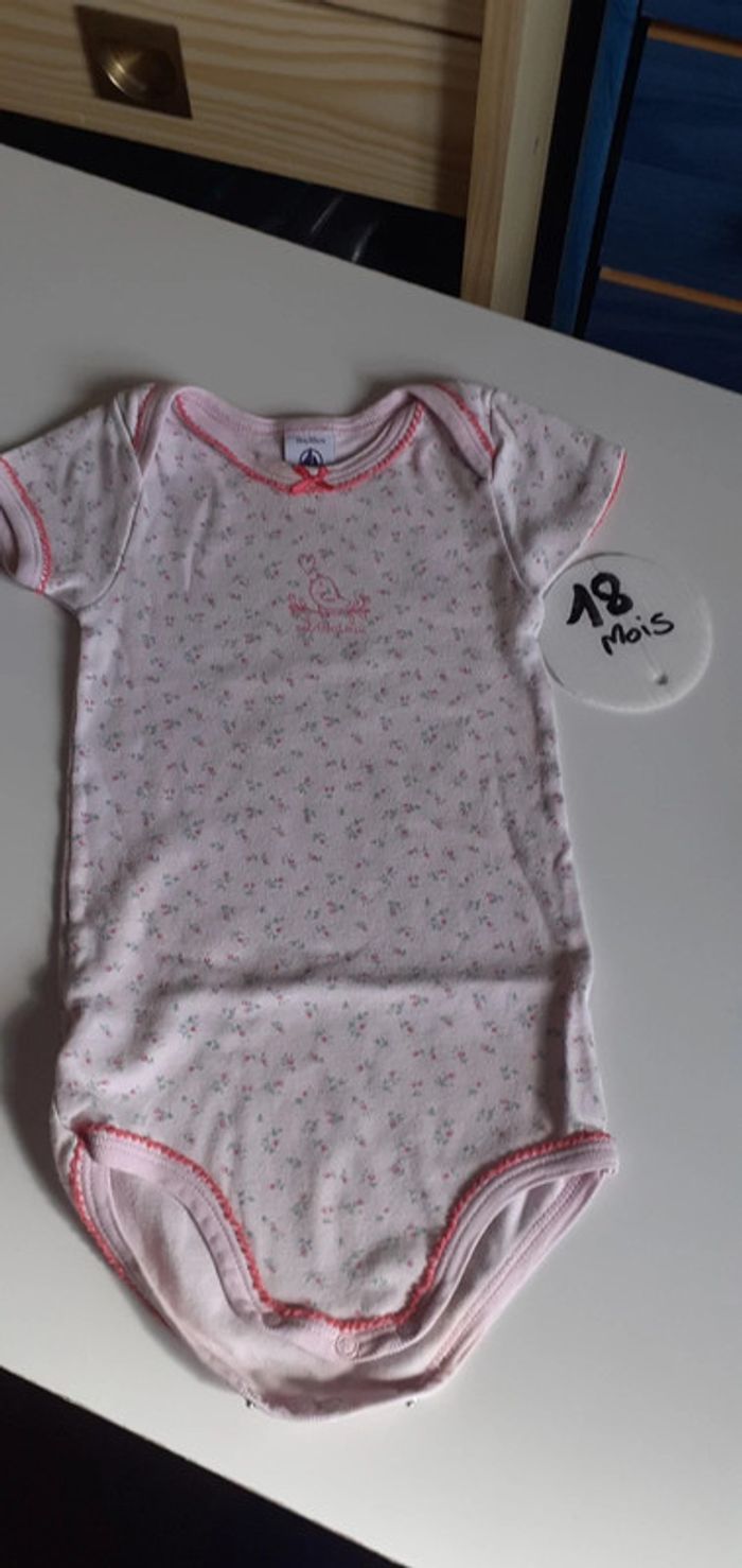 Lot de 3 bodies manches courtes 18 mois - photo numéro 6