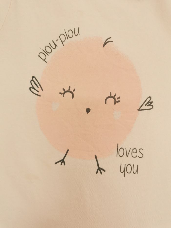 Lot de 3 Tee-shirts pastels Kiabi - Pat et Ripaton 18 Mois - photo numéro 10