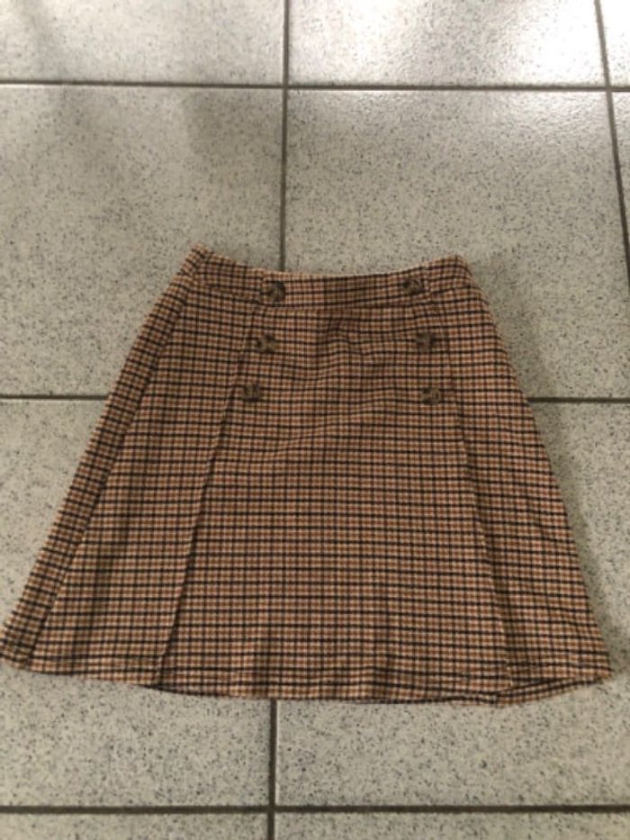 Jupe à carreaux