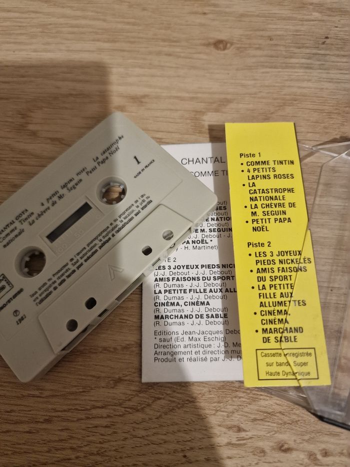 Cassette audio Chantal goya - photo numéro 2