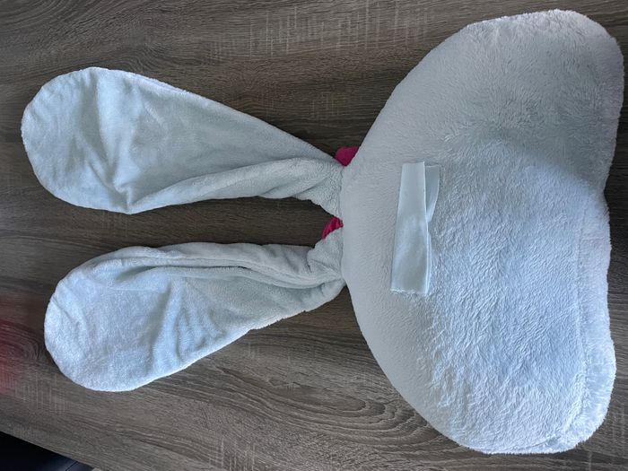 Peluche coussin tête de lapin - photo numéro 6