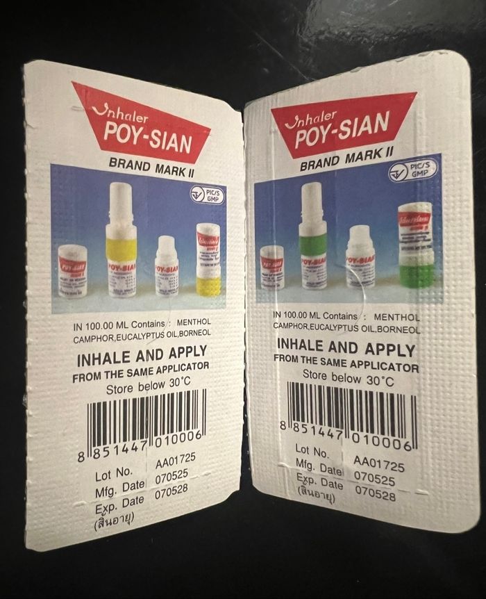 Thai balm Inhaler herb x2 - photo numéro 2