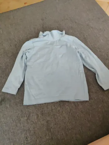 Pull col roulé