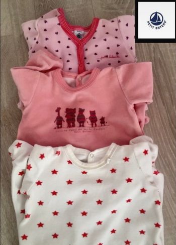 Lot pyjama petit bateau 3 mois