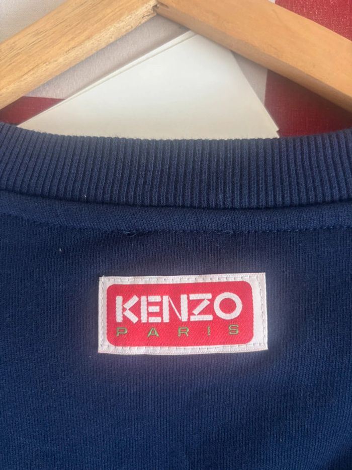 Sweat Kenzo taille M bleu « fleur » - photo numéro 15