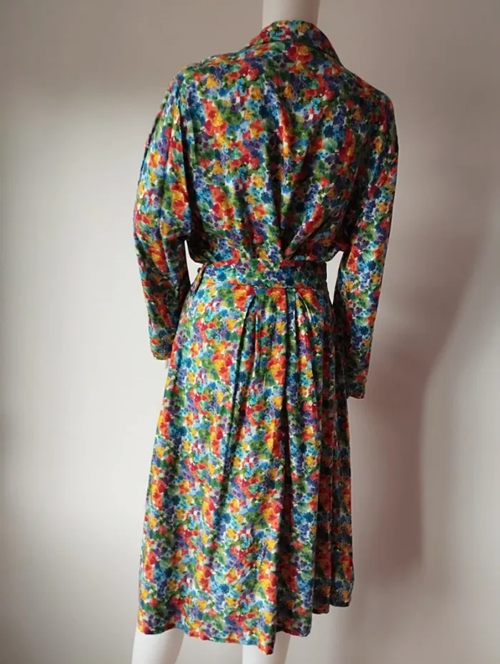 Robe mi-longue Chapati avec poches taille L - photo numéro 5
