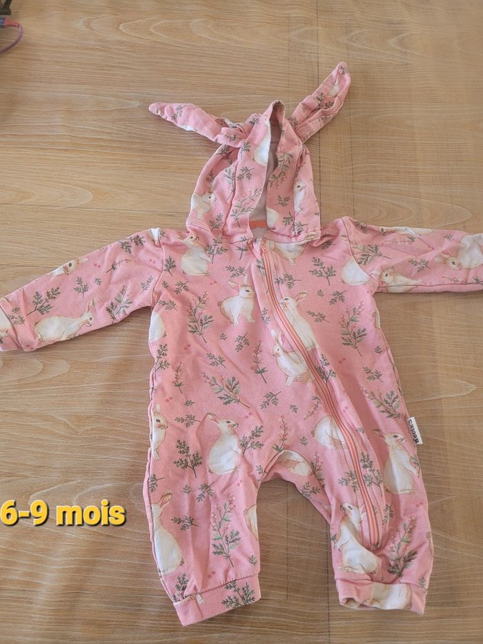 Combinaison lapin 6-9mois
