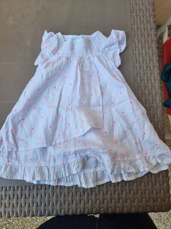 Robe fille 6mois