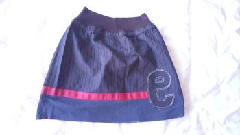 Jolie jupe courte à rayure Cop Copine