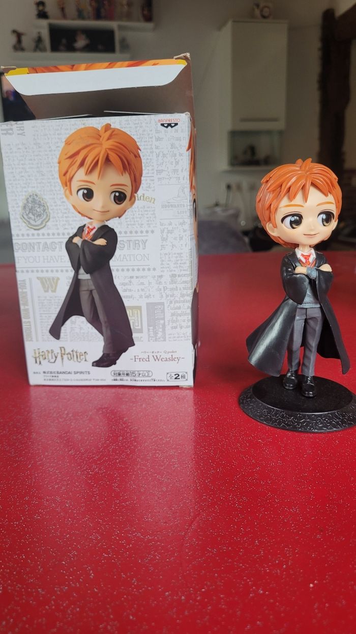 Lot 2 figurines bandai Draco Malfoy/Fred Weasley - photo numéro 9