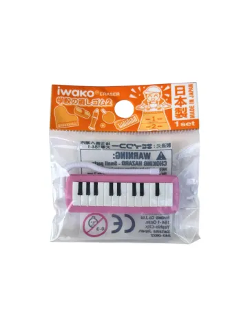 Gomme piano rose Iwako Neuf