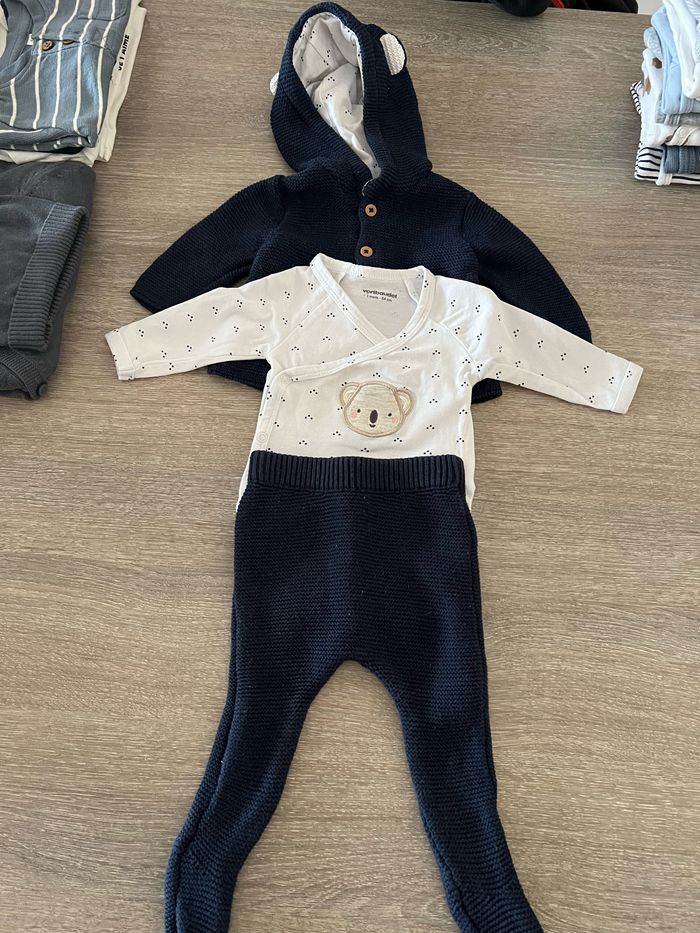 Vêtements bébé garçon 1 mois