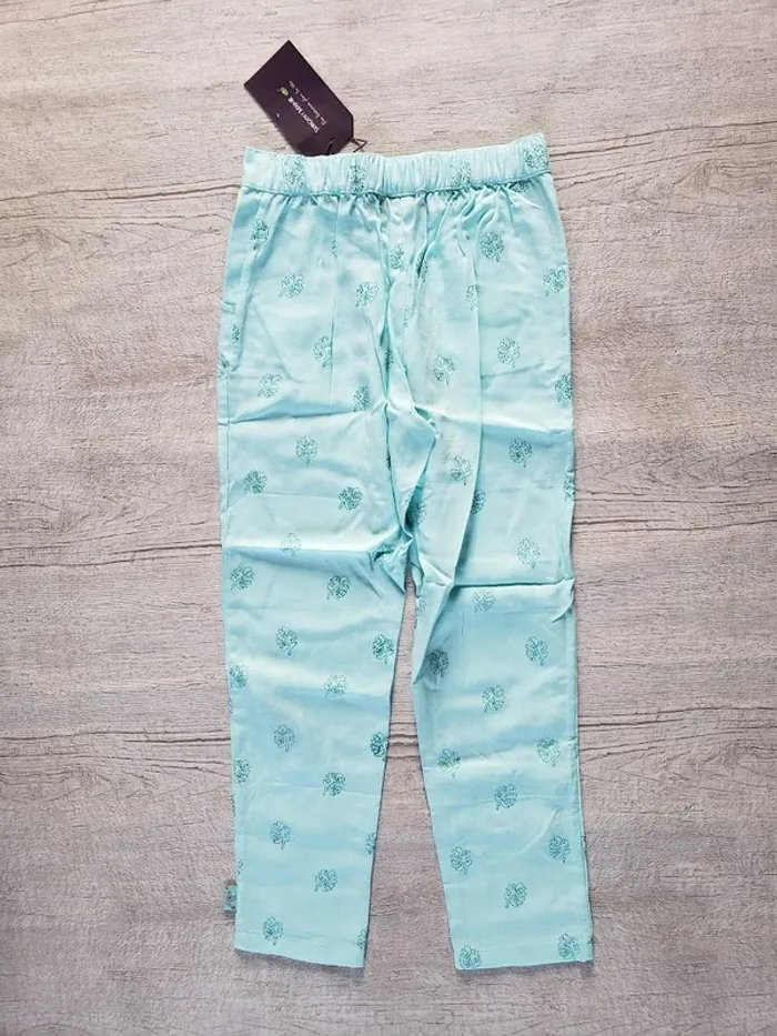 Pantalon Sergent major 6 ans turquoise zupatette - photo numéro 2