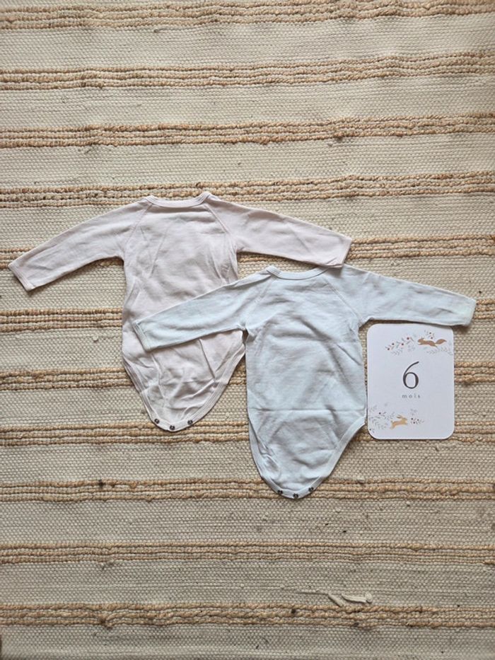 Lot de 2 bodies petit bateau - photo numéro 2