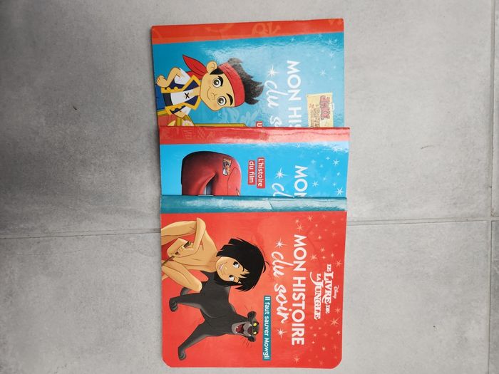 Lot de 3 livres souple enfant : Mon histoire du soir