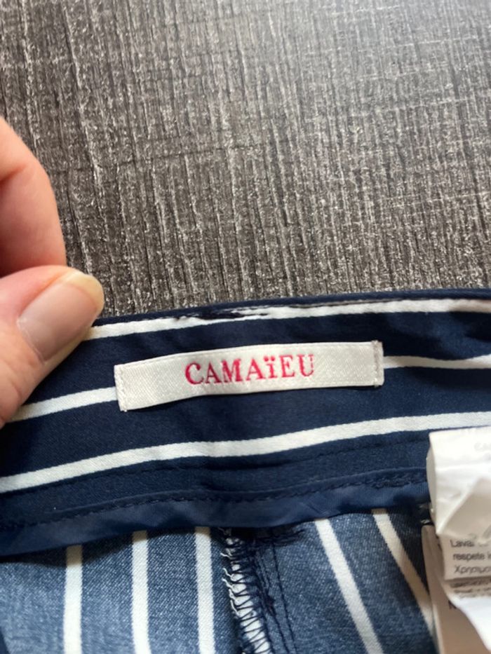 Pantalon, léger et fluide, taille 38 de la marque camaïeu - photo numéro 5