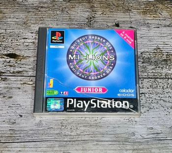 Qui veut gagner des millions Junior Jeu PS1 complet Sony