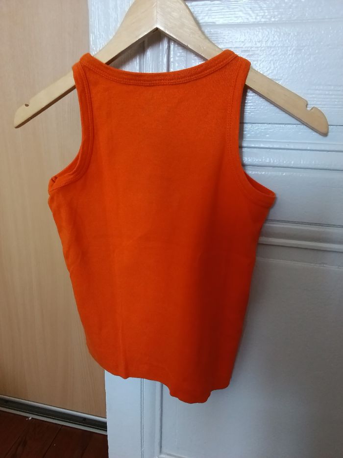 Débardeur Corsica orange et multicolore - photo numéro 3