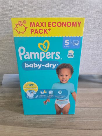 1 Maxi Pack Couches Baby-Dry Pampers Taille 5