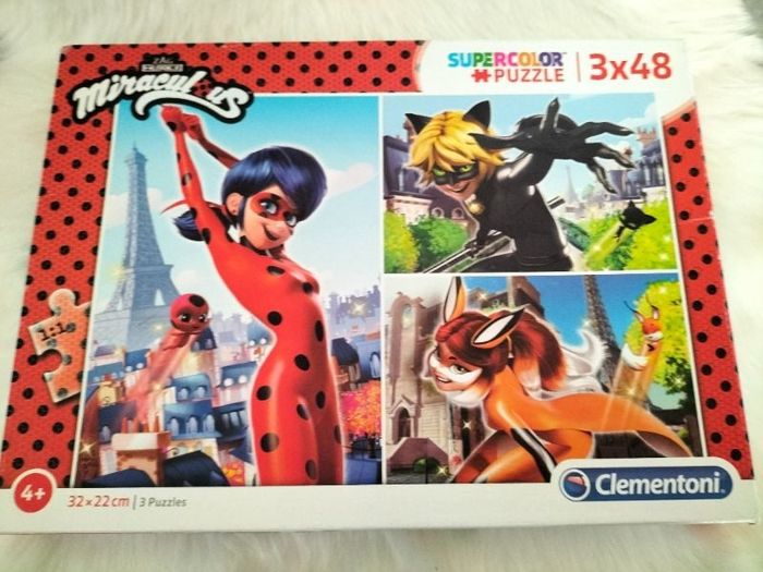 🤍 Puzzles x3 Miraculous - Clementoni 🤍