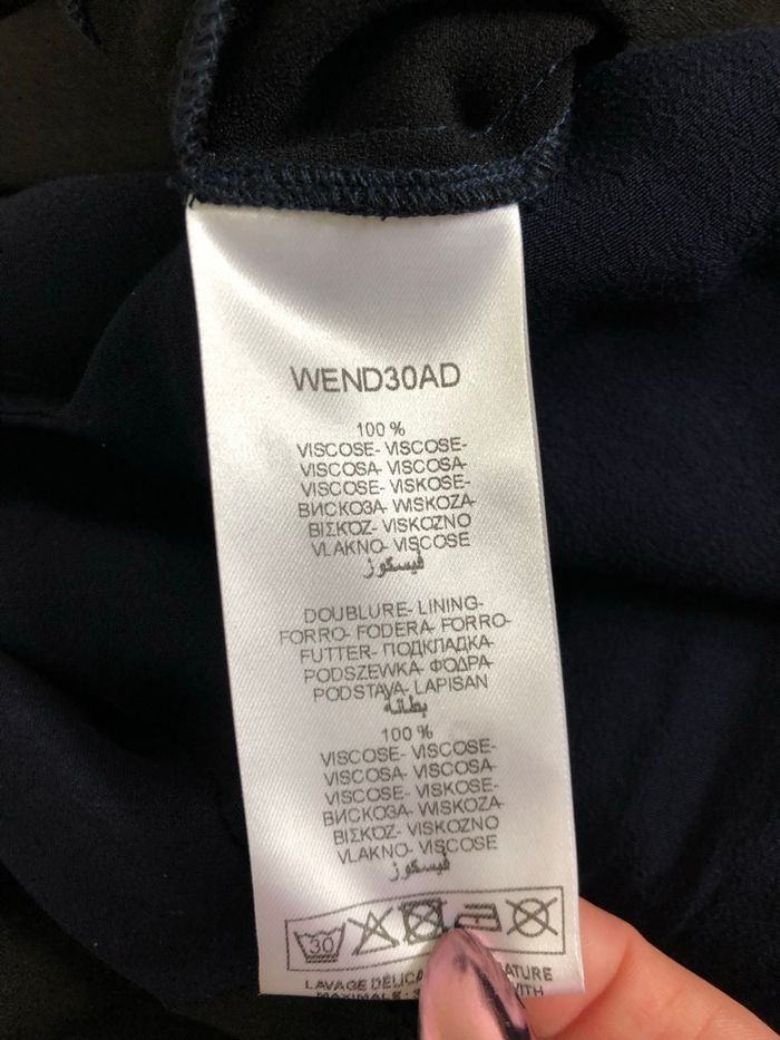 Combishort bleu marine et noir neuf Naf Naf taille 36 (valeur 70€) - photo numéro 10