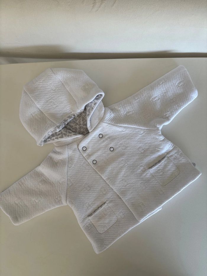 Veste réversible Obaïbi 3M fille