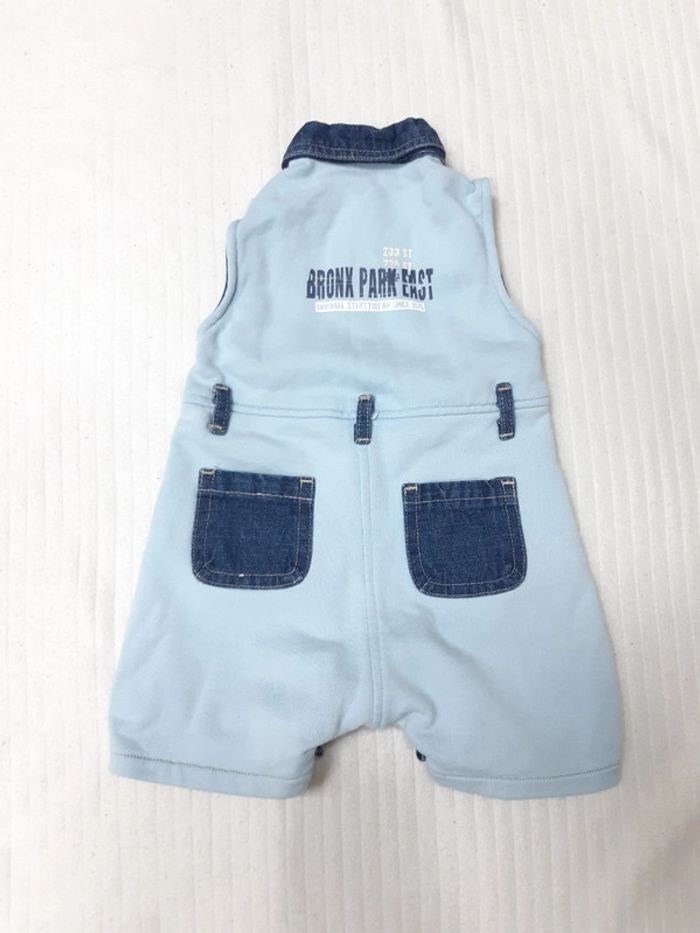 Combinaison en jean Kiabi 3 mois - photo numéro 3