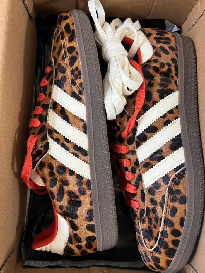 Adidas Samba OG Léopard rouge 40 - photo numéro 4