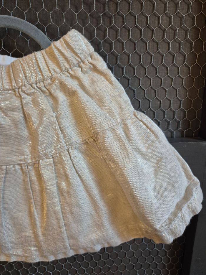 Jupe de cérémonie Sergent Major t. 2/3 ans dorée - photo numéro 8