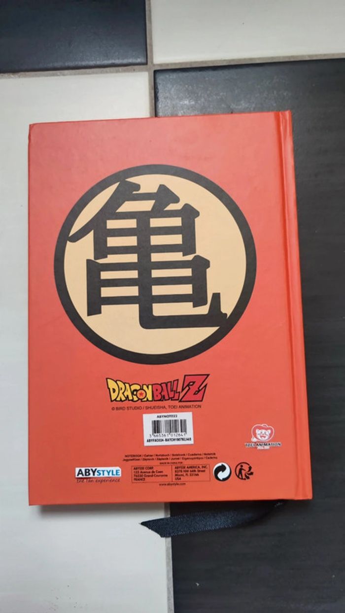 Carnet a5 dragon ball z - photo numéro 3