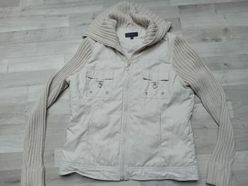 Veste manches en laine