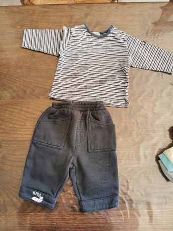 Lot de 2 tenues garçon