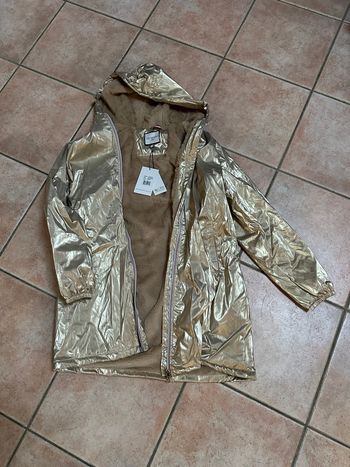 Manteau capuche or Gold@Silver Taille 2 Neuf