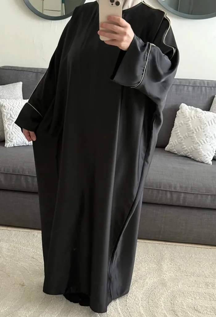 Abaya Ayah noire - photo numéro 3