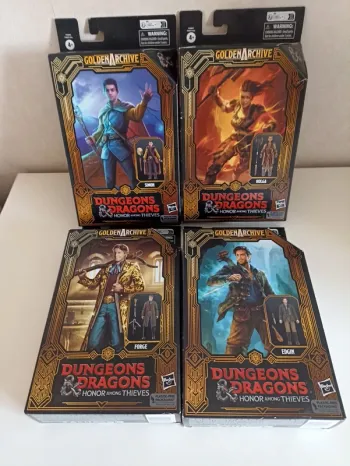 Lot 4 figurines donjon et dragon