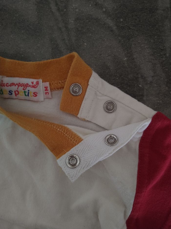 T-shirt garçon LCDP 3 mois - photo numéro 6