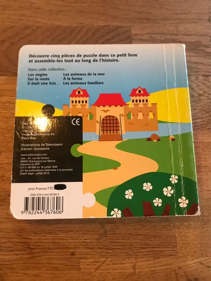 Livre La farandole des puzzles Il était une fois - photo numéro 2